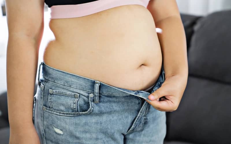Razones para el aumento de peso en la vejez